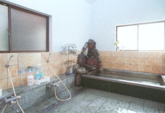 千葉県 岩井海岸 御目井戸荘浴室