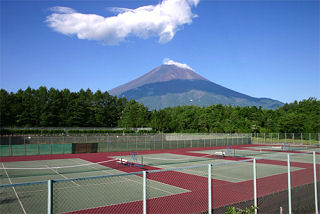 山中湖から望む富士山